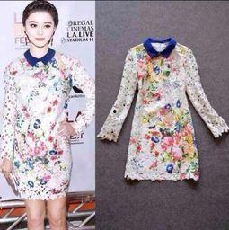 女明星同款碎花裙,女明星同款碎花裙，演绎春日浪漫风情